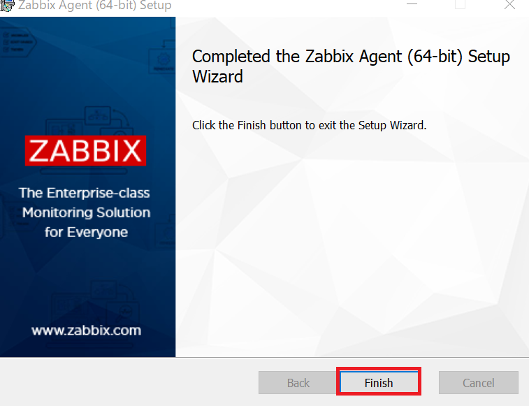 zabbix agentのインストール(10)