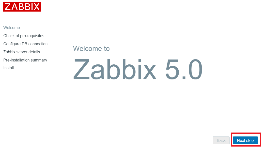 Ubuntu上でzabbixのインストール(4)