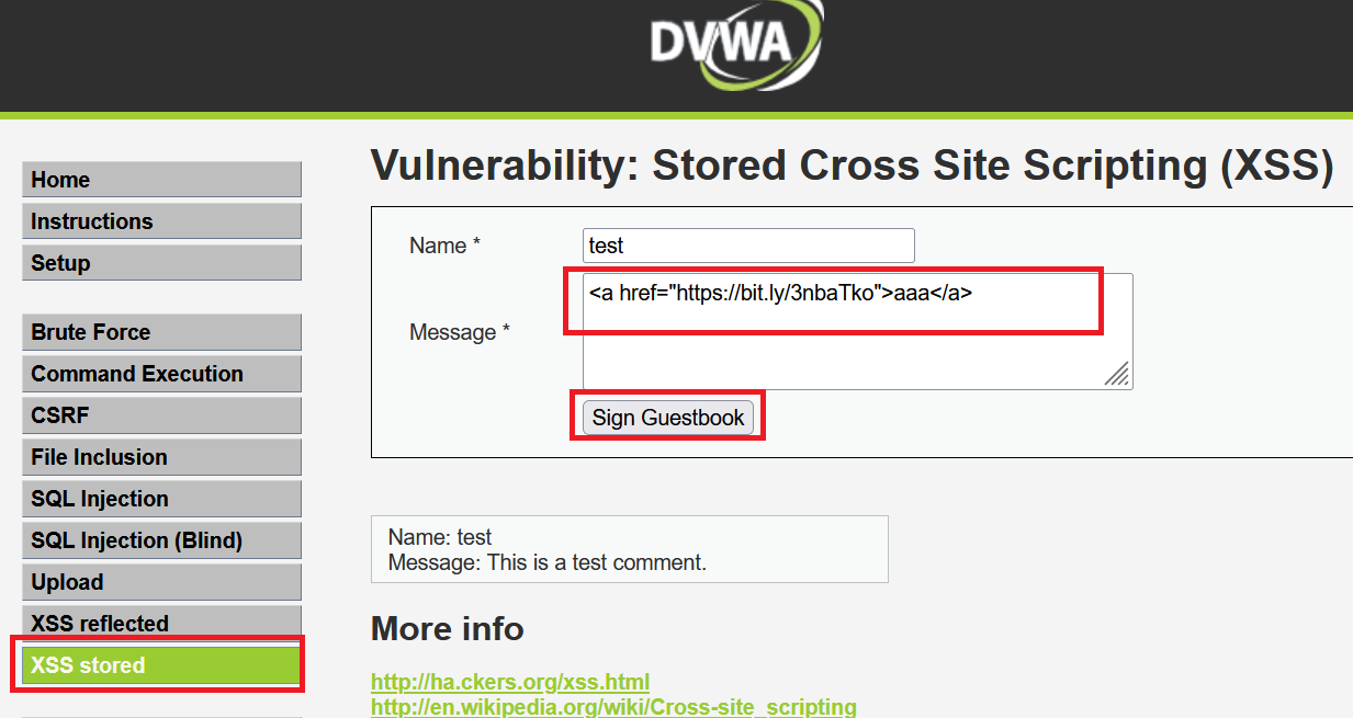 DVWAのCSRF脆弱性(10)