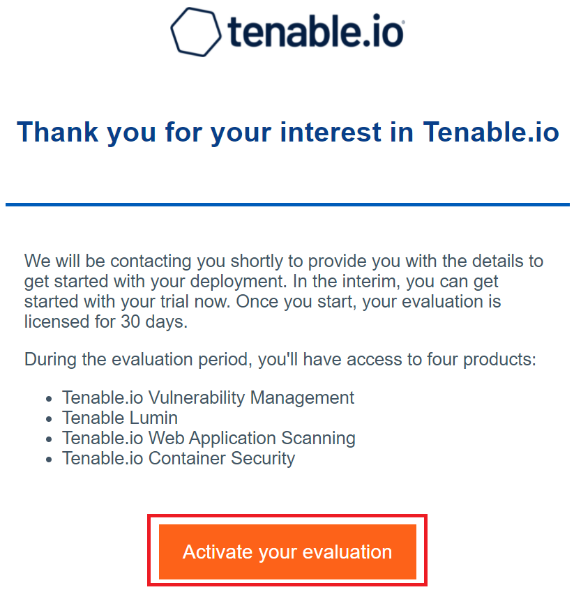 Tenableioの評価版導入(4)